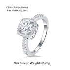 Cushion Sparkle Ring