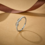 Eternity Twist Ring