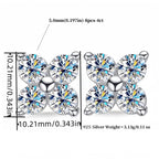 Clover Sparkle Studs