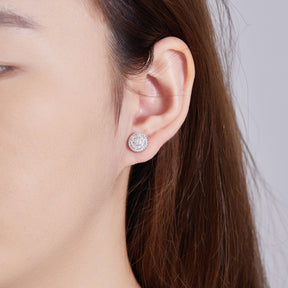 Vintage Sparkle Round Studs
