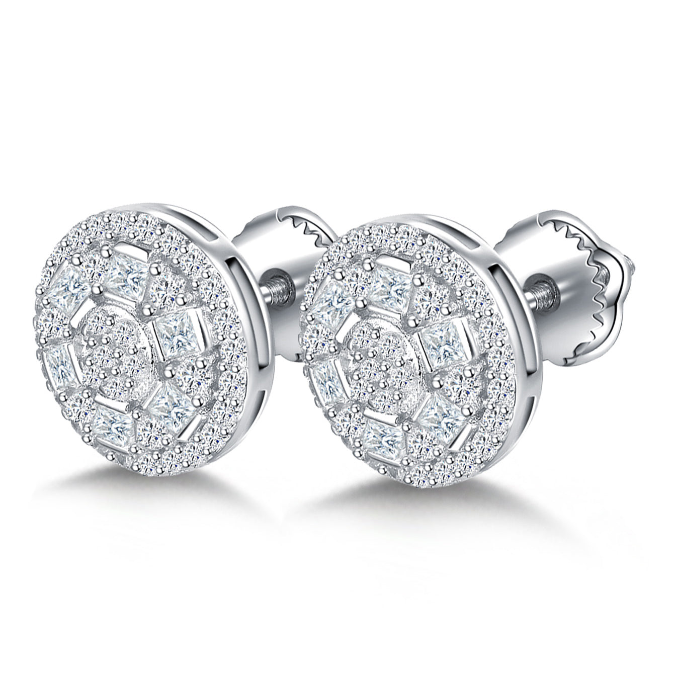 Vintage Sparkle Round Studs