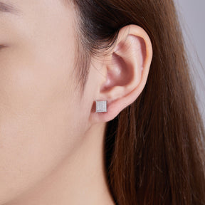 Square Architect Sparkle Studs