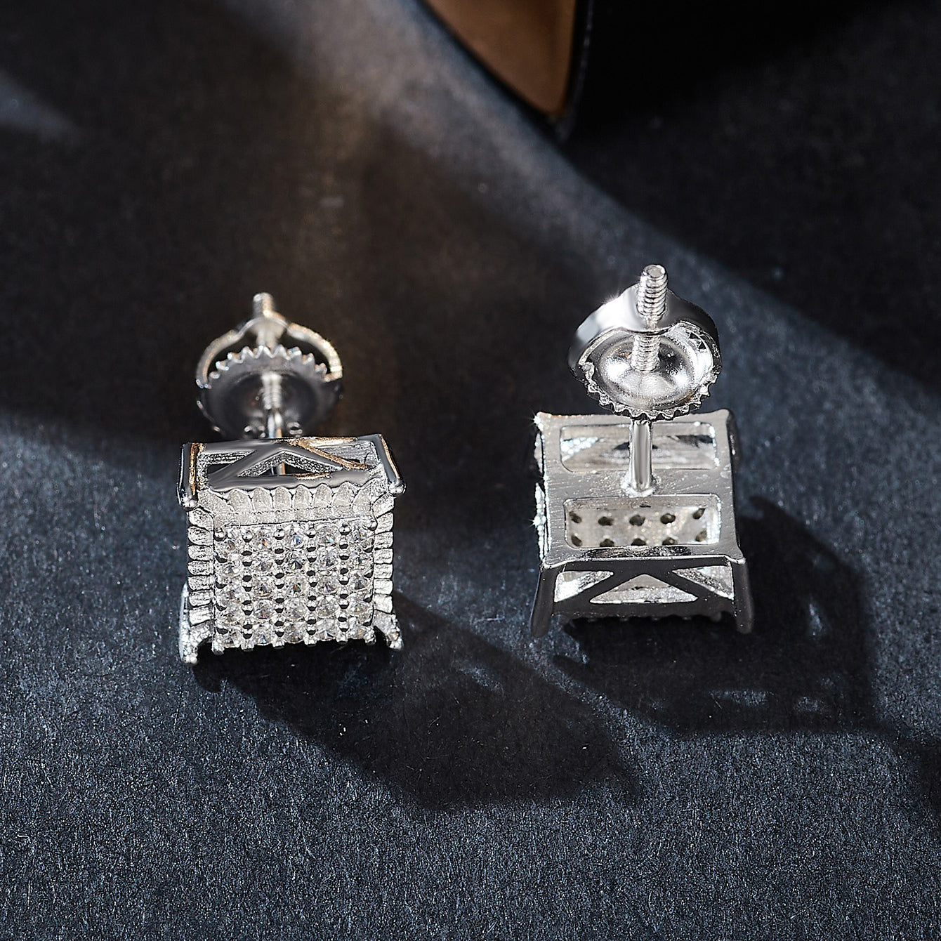 Square Architect Sparkle Studs