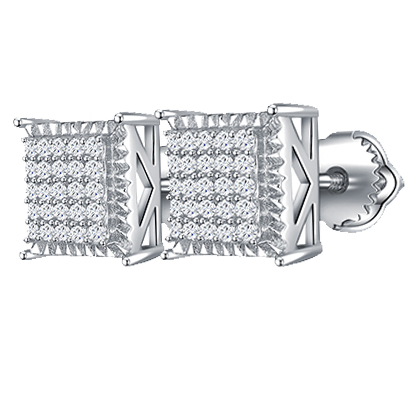 Square Architect Sparkle Studs