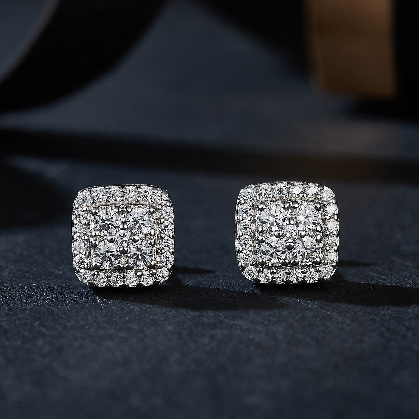 Square Luxe Studs