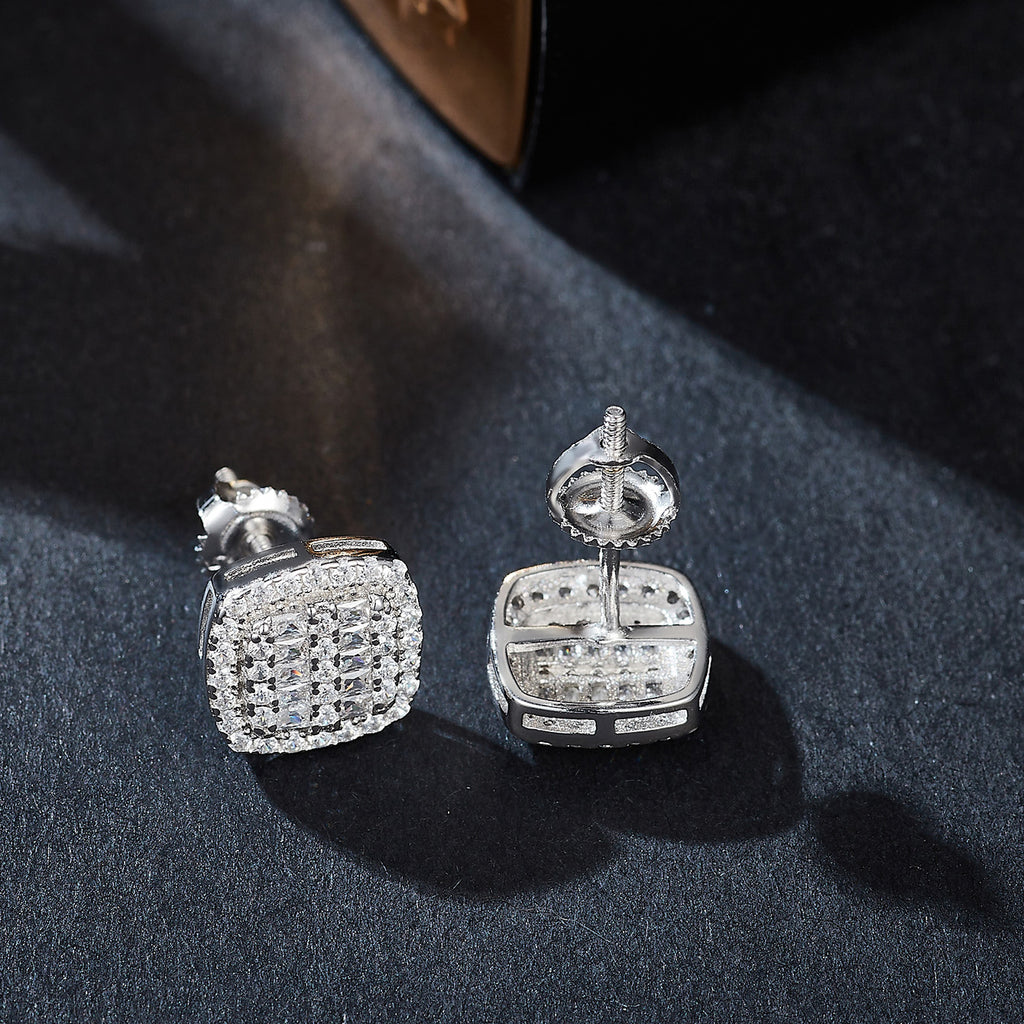 Geo - Spark Square Studs