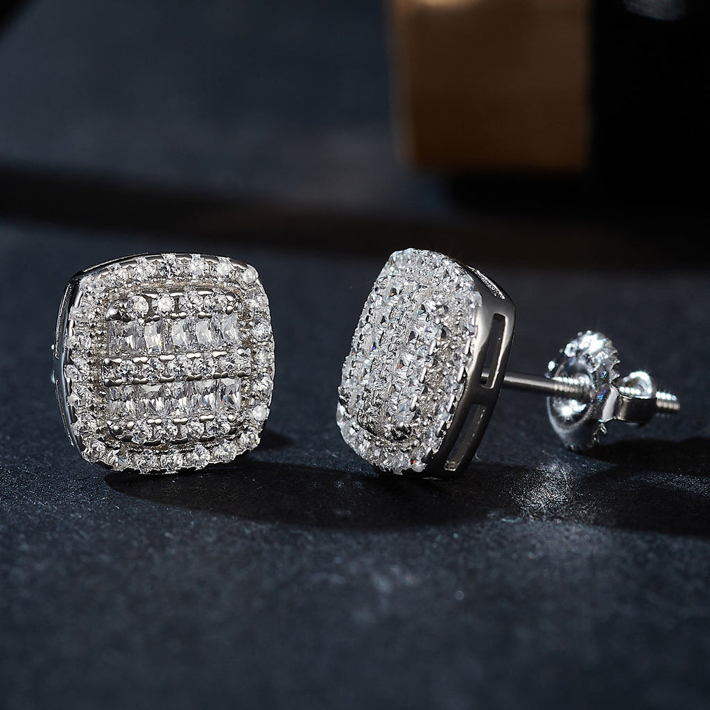 Geo - Spark Square Studs