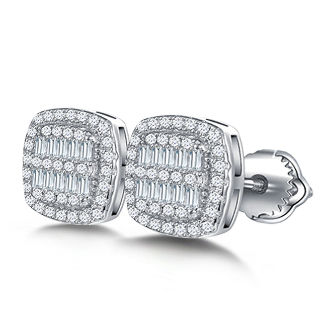 Geo - Spark Square Studs Hover Image