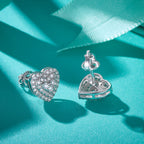 Heart Bloom Sparkle Studs