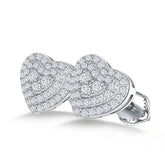 Heart Bloom Sparkle Studs