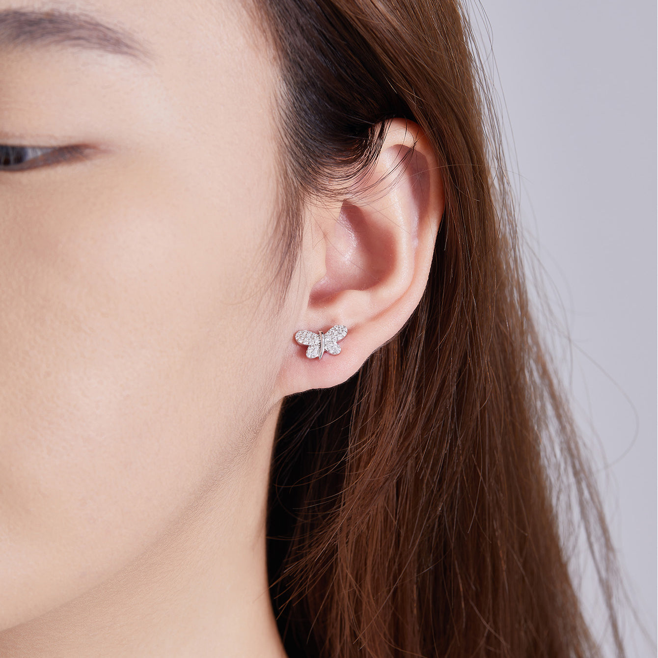 SparkleWing Butterfly Studs