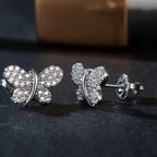 SparkleWing Butterfly Studs