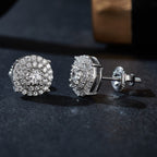 Vintage Halo Sparkle Studs
