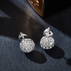 Eternal Circle Sparkle Studs