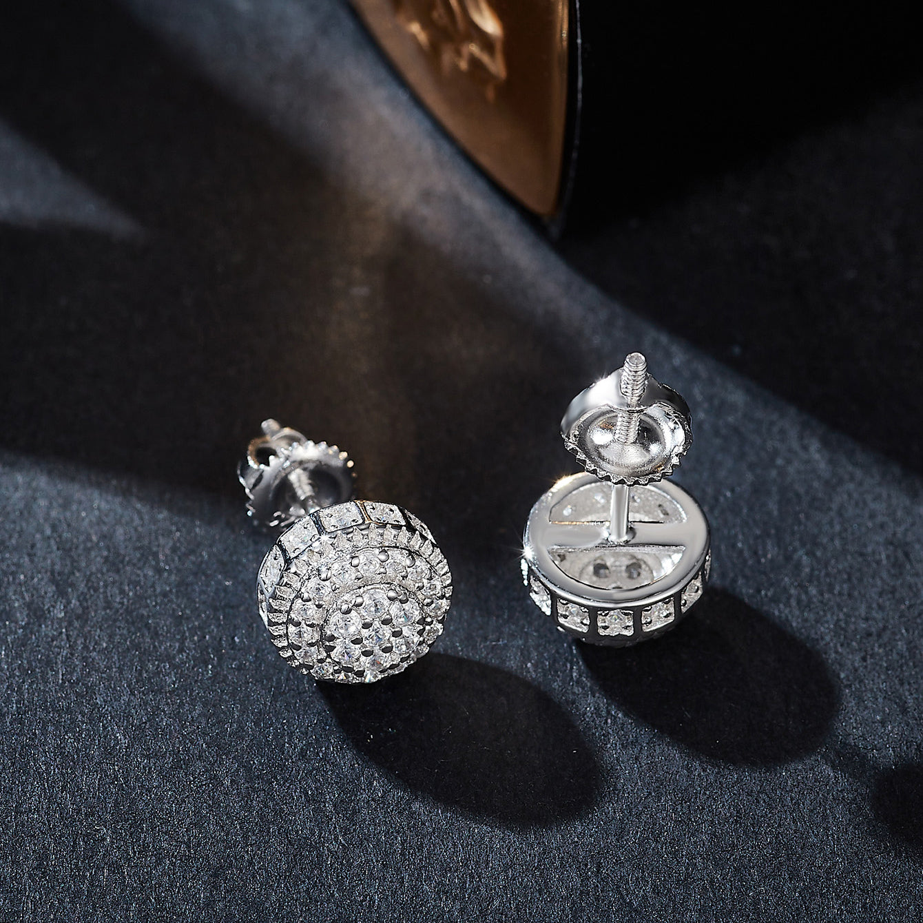 Eternal Circle Sparkle Studs