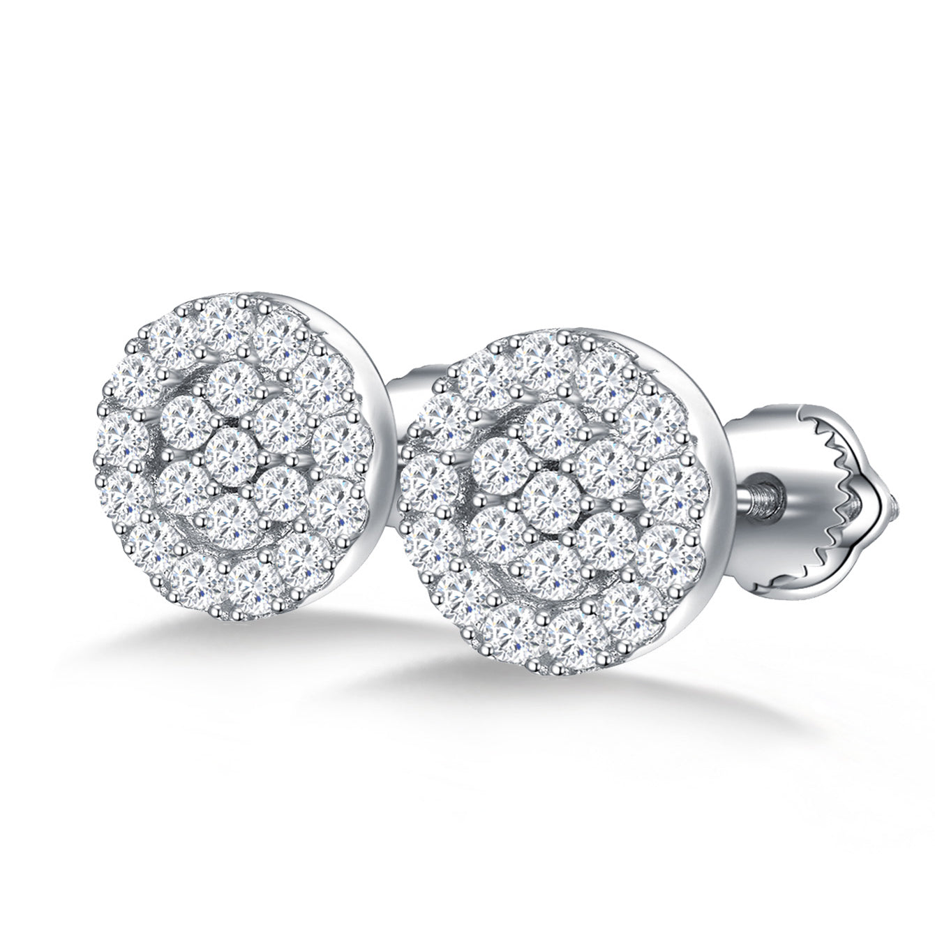 Eternal Circle Sparkle Studs