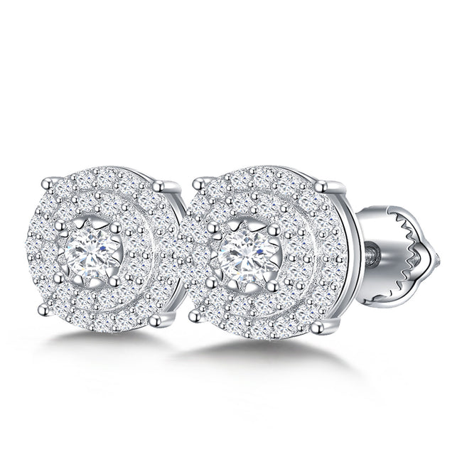 Vintage Halo Sparkle Studs Hover Image