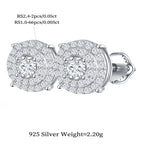 Vintage Halo Sparkle Studs