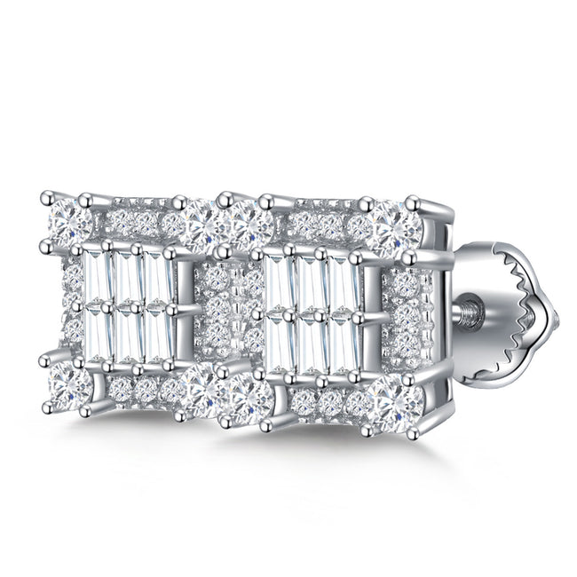 Geometric Luxe Studs Hover Image