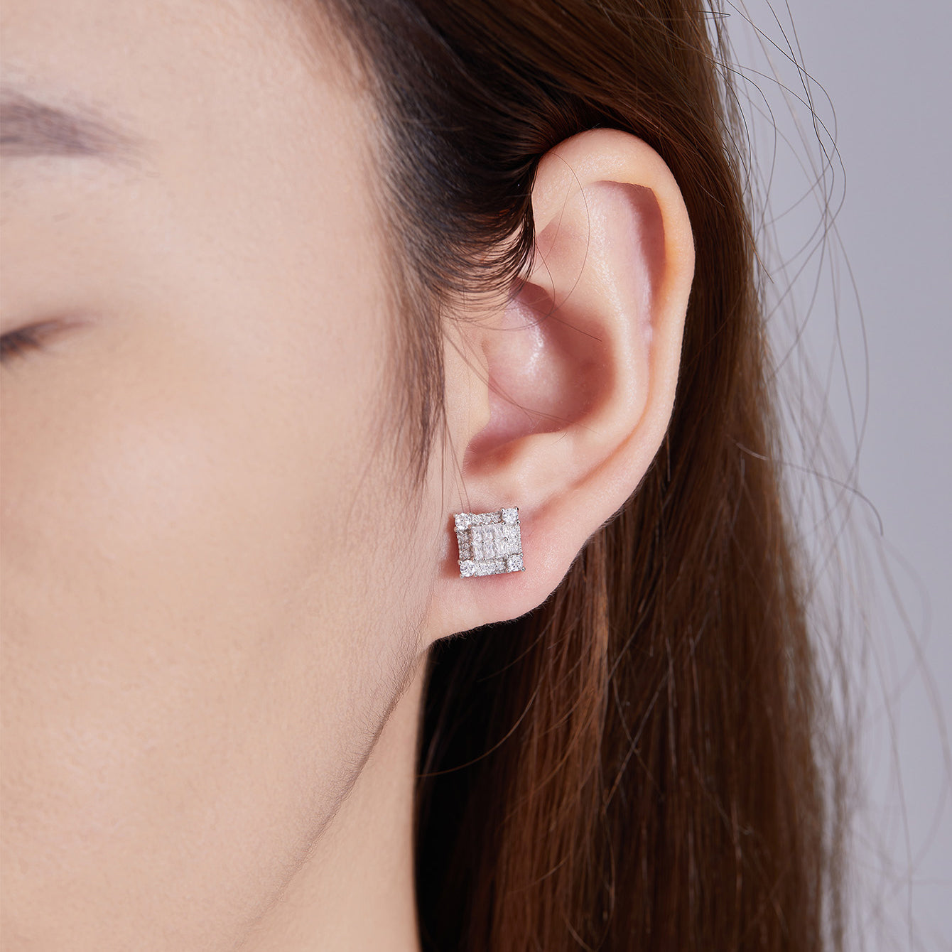 Geometric Luxe Studs