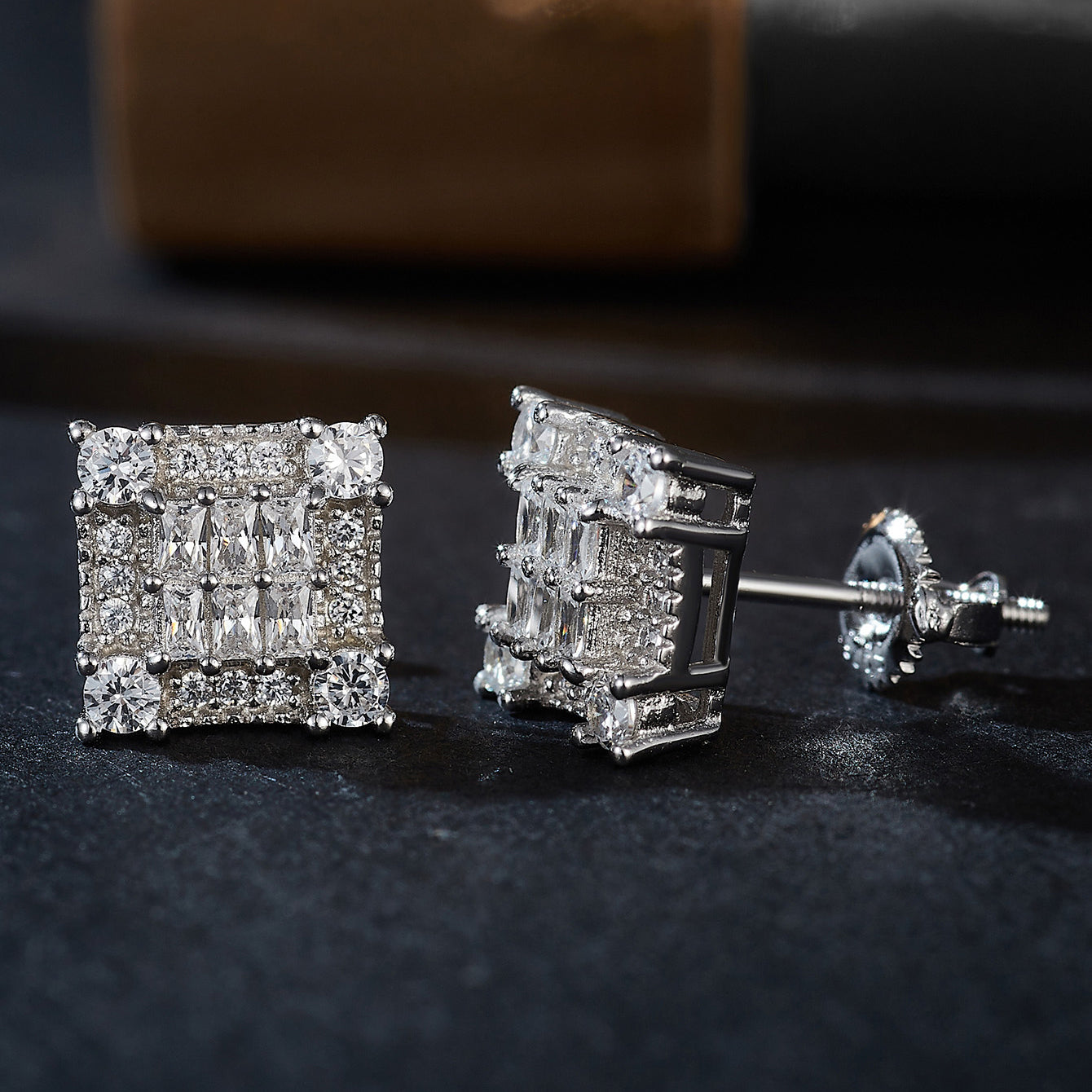 Geometric Luxe Studs