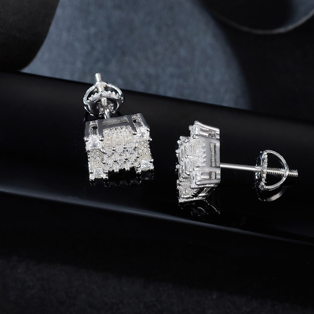 Geometric Luxe Studs