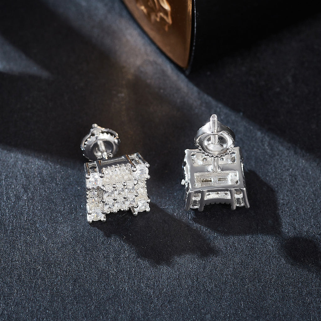 Geometric Luxe Studs