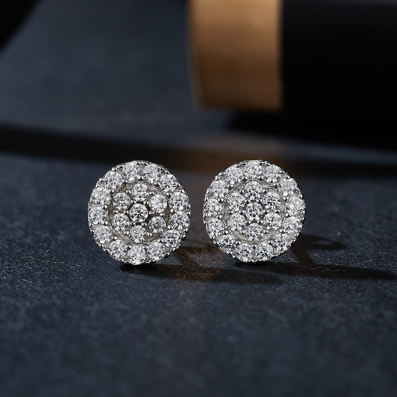 Opulent Halo Studs