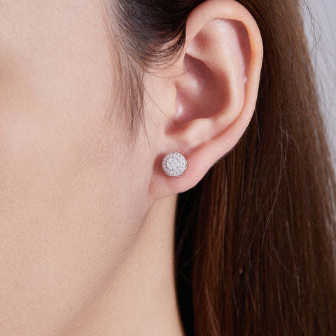 Opulent Halo Studs