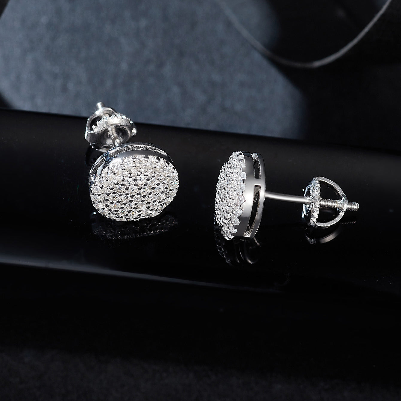 Luxe Dot Sparkle Studs