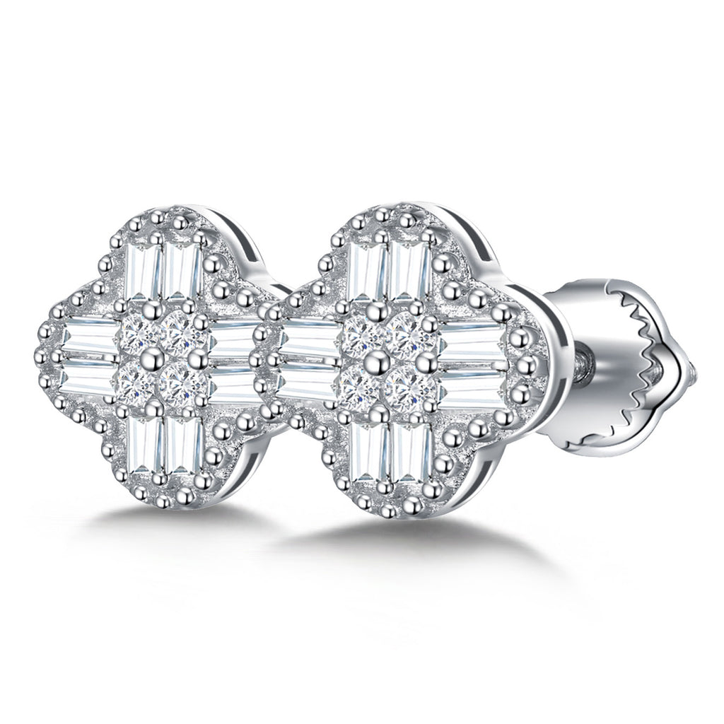 Clover Sparkle Studs