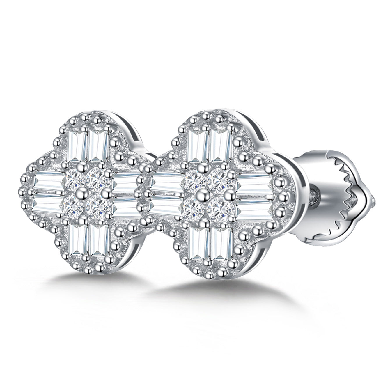 Clover Sparkle Studs