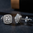 Square Vintage Sparkle Studs