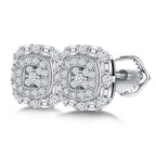 Vintage Square Luxe Studs