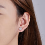 Vintage Square Luxe Studs