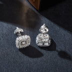 Vintage Square Luxe Studs