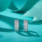 Glam Huggie Sparkle Hoops