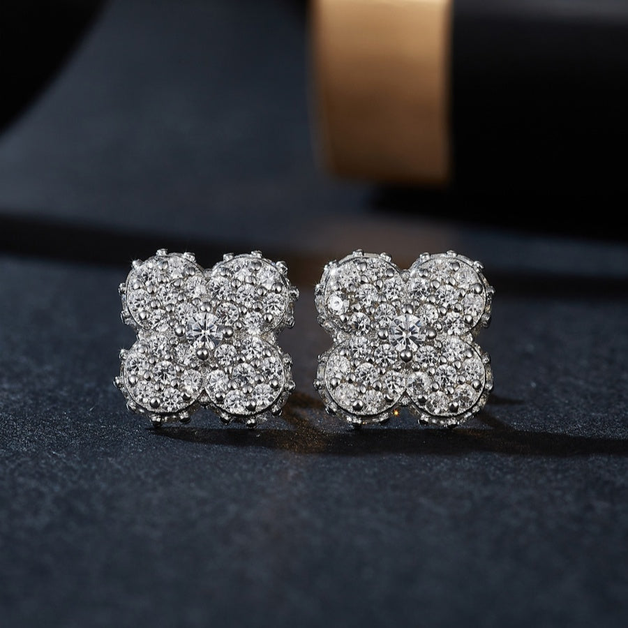 Clover Sparkle Studs