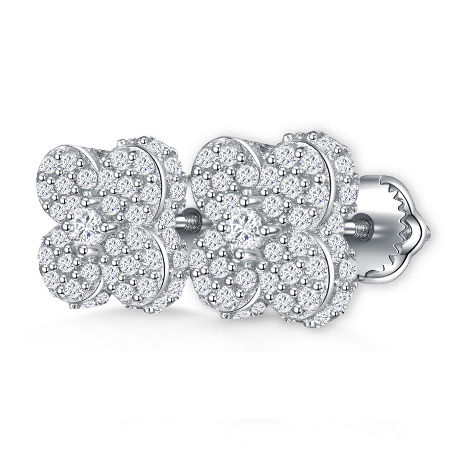 Clover Sparkle Studs