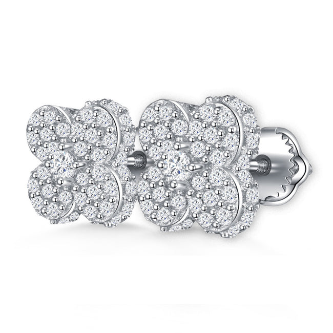 Clover Sparkle Studs Hover Image