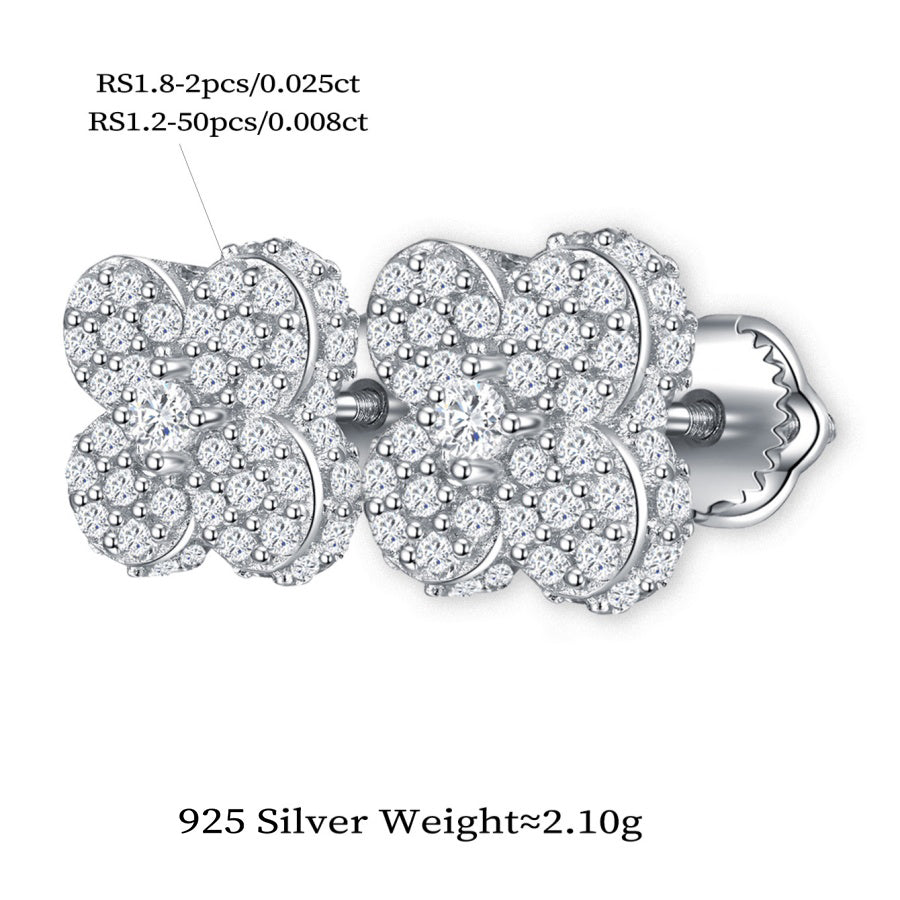 Clover Sparkle Studs