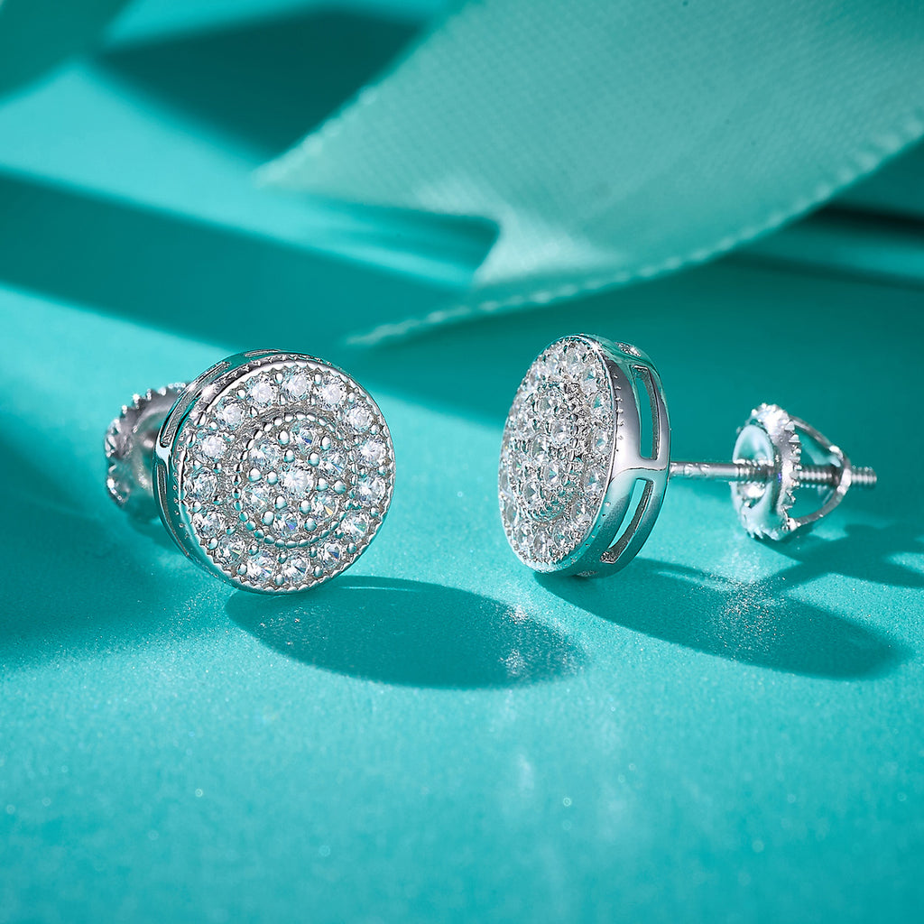 Concentric Sparkle Studs