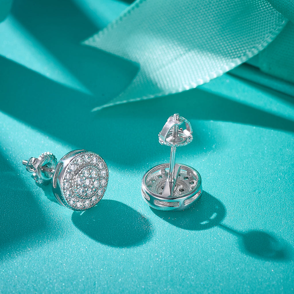 Concentric Sparkle Studs