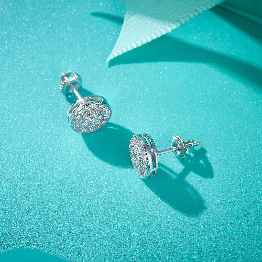 Concentric Sparkle Studs