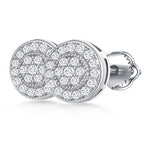 Concentric Sparkle Studs