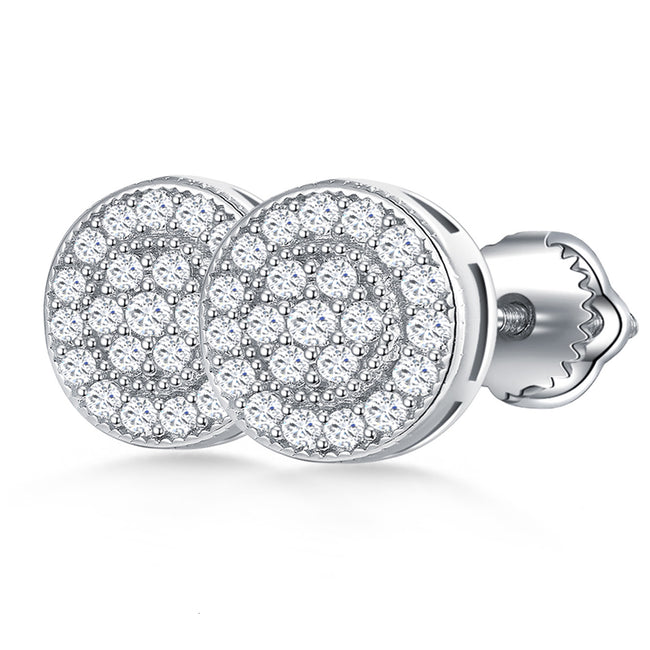 Concentric Sparkle Studs Hover Image