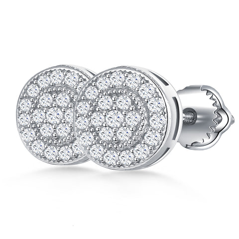 Concentric Sparkle Studs