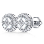 Circular Geo Sparkle Studs