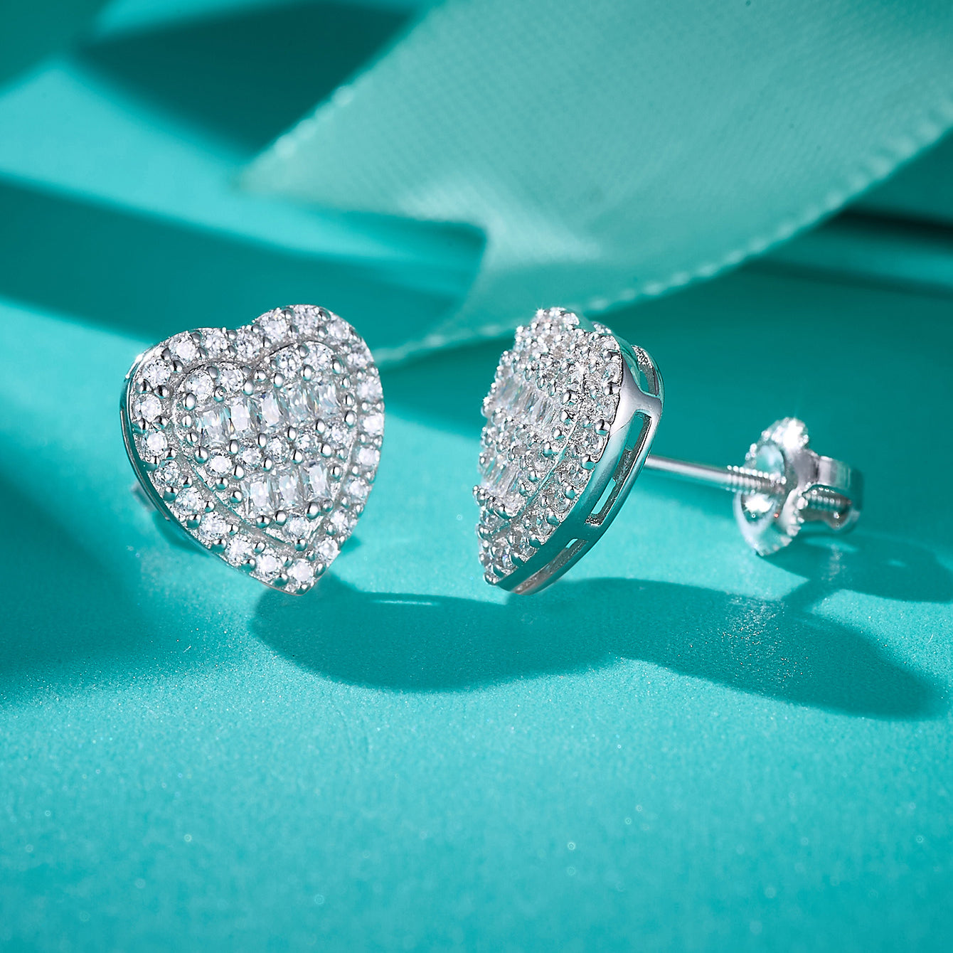 Heart Sparkle Studs