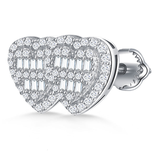 Heart Sparkle Studs Hover Image